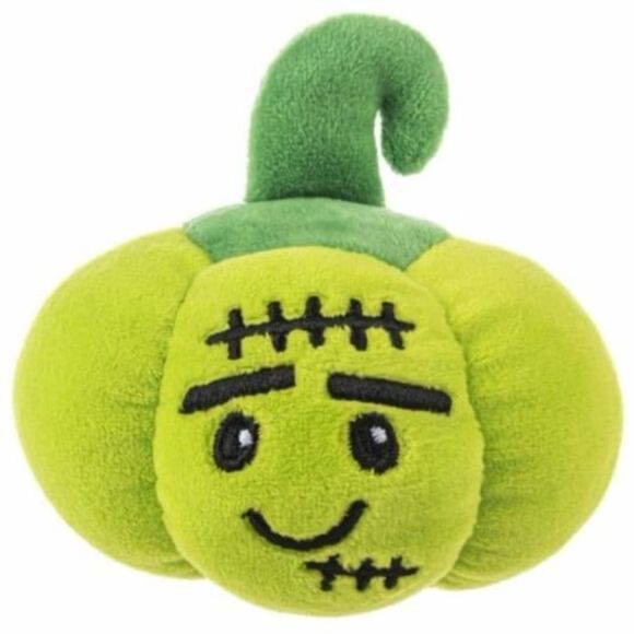 GANZ Squishy Squad Green Frankenstein Pumpkin Plush HW10794 - Picture 1 of 9